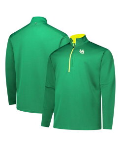 �t�@�i�e�B�N�X �����Y �g�b�v�X �V���c �g�[�� Fanatics Men's Green Oregon Ducks Big Tall Defender Quarter-Zip Top Green �O���[��