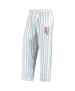�R���Z�v�c �X�|�[�c �����Y �{�g���X �J�W���A���p���c Conceptsport Men's White Royal New York Mets Vigor Lounge Pant White Royal �z���C�g