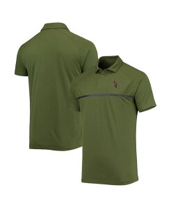 ���x���E�F�A �����Y �g�b�v�X �|���V���c LevelWear Men's Olive Chicago White Sox Delta Sectoraglan Polo Shirt Olive �I���[�u