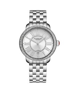 �X�g�D�[�����O ���f�B�[�X �A�N�Z�T���[ �r���v T�V���c Stuhrling Celestia 4080 Women s Quartz 38mm Watch with Swarovski Crystal Bezel Romanumeral Sunray Dial & Stainlessteel Bracelet No Color