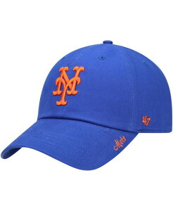 47 �u�����h ���f�B�[�X �A�N�Z�T���[ �X�q '47 Brand Women's Royal New York Mets Teamiata Clean Up Adjustable Hat Royal