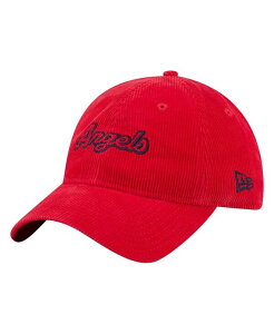 �j���[�G�� ���f�B�[�X �A�N�Z�T���[ �X�q �R�[�f�����C New Era Women's Red Los Angeles Angels Corduroy 9TWENTY Adjustable Hat Red ���b�h