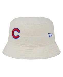 �j���[�G�� ���f�B�[�X �A�N�Z�T���[ �X�q New Era Women's White Chicago Cubs Chrome Cozy Bucket Hat White �z���C�g