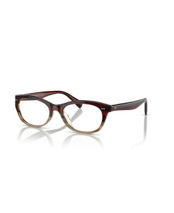�I���o�[�s�[�v���Y ���f�B�[�X �A�N�Z�T���[ �T���O���X�E�A�C�E�F�A Oliver Peoples Women's Dezerai Eyeglasses OV5503U Red Tortoise Gradient ���b�h