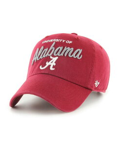 47 �u�����h ���f�B�[�X �A�N�Z�T���[ �X�q '47 Brand Women's '47 Crimson Alabama Crimson Tide Phoebe Clean Up Adjustable Hat Crimson �N�����]��