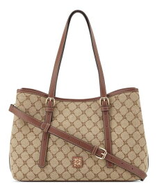 ナインウェスト レディース バッグ Nine West Anders Large Carryall Tote Bag Mochalogo Mahogany