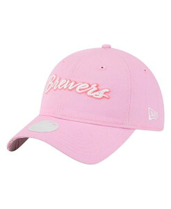 �j���[�G�� ���f�B�[�X �A�N�Z�T���[ �X�q New Era Women's Pink Milwaukee Brewers Mother's Day 9TWENTY Adjustable Hat Pink �s���N