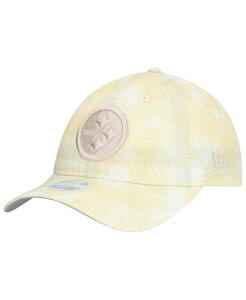 �j���[�G�� ���f�B�[�X �A�N�Z�T���[ �X�q T�V���c New Era Women's Cream Pittsburgh Steelers Frond 9TWENTY Adjustable Hat Cream �N���[��