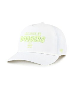 47 �u�����h ���f�B�[�X �A�N�Z�T���[ �X�q '47 Brand Women's White Los Angeles Dodgers Bright Side Adjustable Hitchat White �z���C�g