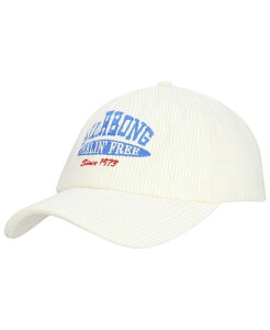 �r���{�� ���f�B�[�X �A�N�Z�T���[ �X�q Billabong Women's White Dad Feelin Free Adjustable Hat White �z���C�g