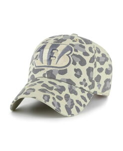 47 �u�����h ���f�B�[�X �A�N�Z�T���[ �X�q '47 Brand Women's Gray Cincinnati Bengals Bagheera Clean Up Adjustable Hat Gray �O���[
