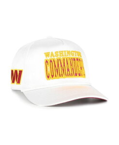 47 �u�����h ���f�B�[�X �A�N�Z�T���[ �X�q '47 Brand Women's White Washington Commanders Outspoken Hitch Adjustable Hat White �z���C�g