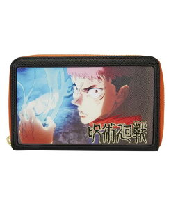 ���E���W�t���C ���f�B�[�X �A�N�Z�T���[ ���z Loungefly Jujutsu Kaisen Yujitadori Cosplay Zip-Around Wallet No Color
