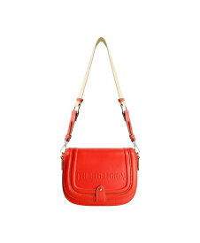 トゥルーレリジョン レディース バッグ ロゴ True Religion Bombe Logo Saddle Bag Red レッド
