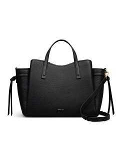 ���h���[ �����h�� ���f�B�[�X �o�b�O Radley London Blake Gardens Large Ziptop Grabag Black �u���b�N