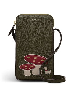 ���h���[ �����h�� ���f�B�[�X �o�b�O �~�j Radley London Mushroomate Mini Phone Crossbody Bag Pineedle
