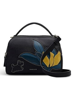 ���h���[ �����h�� ���f�B�[�X �o�b�O Radley Londonature Bloomsmall Ziptop Crossbody Bag Black �u���b�N