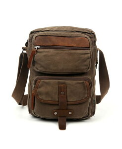 TSD�u�����h ���f�B�[�X �o�b�O TSD BRAND Sun Smell Canvas Crossbody Bag Army Green �O���[��