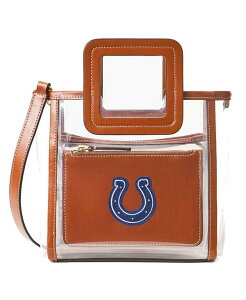 �X�^�E�h ���f�B�[�X �o�b�O �~�j Staud Women's Indianapolis Colts Clear Mini Shirley Bag No Color