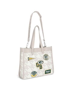 �E�F�A �o�C �G���� �A���h���[�Y ���f�B�[�X �o�b�O �v�����g WEAR by Erin Andrews Green Bay Packers Patch Printed Tote Bag No Color �O���[��