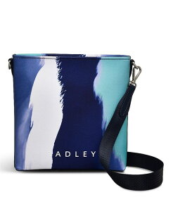 ���h���[ �����h�� ���f�B�[�X �o�b�O Radley London Southwell Gardenstripe Zip Top Crossbody Bag Ink �X�g���C�v