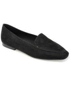 �W�����l �R���N�V���� ���f�B�[�X �V���[�Y �p���v�X ���[�t�@�[ Journee Collection Women's Tullie Square Toe Loafers Black �u���b�N