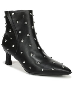 �i�`�����C�U�[ ���f�B�[�X �V���[�Y �u�[�c�E���C���u�[�c Naturalizer Women's Deesha Studded Two Zip Short Boots Black Stud Faux Leather �u���b�N