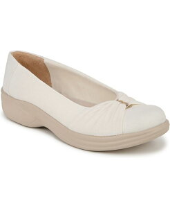 ���C�t�X�g���C�h ���f�B�[�X �V���[�Y �X���b�|���E���[�t�@�[ LifeStride Women's Paige Washable Round Toe Slip Ons Cream Fabric �N���[��