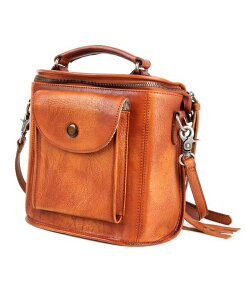 �I�[���h�g�����h ���f�B�[�X �o�b�O ���U�[ OLD TREND Isla Leather Crossbody Bag Chestnut