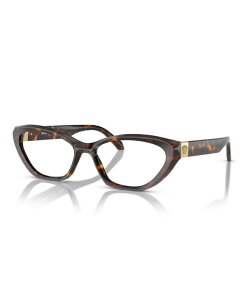 ���F���T�[�` ���f�B�[�X �A�N�Z�T���[ �T���O���X�E�A�C�E�F�A Versace Women's Eyeglasses VE3356 Havana