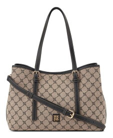 ナインウェスト レディース バッグ Nine West Anders Large Carryall Tote Bag Naturalogo Black ブラック