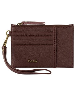 �U�T�b�N ���f�B�[�X �A�N�Z�T���[ ���z The Sak Card Case Zipper Wallet Mahogany