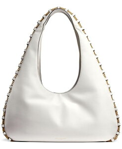 �_�i �L������ �j���[���[�N ���f�B�[�X �o�b�O ���U�[ Donna Karanew York Batiste Triple Compartment Leather Shoulder Bag Brilliant White �z���C�g