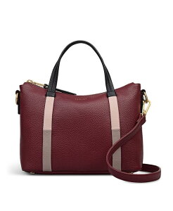 ���h���[ �����h�� ���f�B�[�X �o�b�O Radley London Waterloo Way Small Zip Top Satchel Bag Merlot