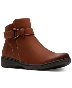 �N���[�N�X ���f�B�[�X �V���[�Y �u�[�c�E���C���u�[�c Clarks Collection Women's Carleigh Drift Wedge Booties British Tanubuck �^��