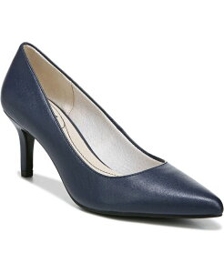 ���C�t�X�g���C�h ���f�B�[�X �V���[�Y �p���v�X LifeStride Women'sevyn Pump Lux Navy Faux Leather �l�C�r�[