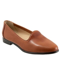 �g���b�^�[�Y ���f�B�[�X �V���[�Y �p���v�X Trotters Liz Lux Flat Brown �u���E��