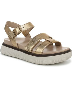 �o�C�I�j�b�N ���f�B�[�X �V���[�Y �p���v�X �T���_�� Vionic Womensolana Strappy Sandals Gold leather �S�[���h