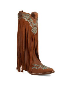 �f�B���S ���f�B�[�X �V���[�Y �u�[�c�E���C���u�[�c �X�G�[�h Dingo Women's Tequila Sunrise Suede Boot Brown �u���E��