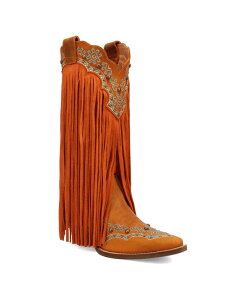 �f�B���S ���f�B�[�X �V���[�Y �u�[�c�E���C���u�[�c �X�G�[�h Dingo Women's Tequila Sunrise Suede Boot Rust ���X�g