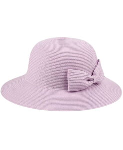 �G�|�b�N�n�b�g�J���p�j�[ ���f�B�[�X �A�N�Z�T���[ �X�q Epochats Company Angela & William Poly Braid Bucket Sun Hat with Ribbon Lavender ���x���_�[