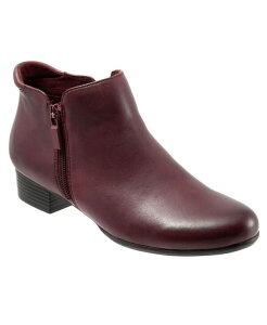 �g���b�^�[�Y ���f�B�[�X �V���[�Y �u�[�c�E���C���u�[�c Trotters Major Bootie Dark Red ���b�h