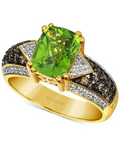 �� ���@�� ���f�B�[�X �A�N�Z�T���[ �����O Le Vian Chocolatier Green Apple Peridot (1-7/8 ct.w.) & Diamond (1/2 ct.w.) Ring in 14k Peridot �O���[��