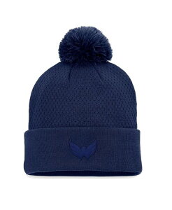 �t�@�i�e�B�N�X ���f�B�[�X �A�N�Z�T���[ �X�q �L���b�v �j�b�g Fanatics Women's Navy Washington Capitals Authentic Proad Cuffed Knit Hat with Pom Navy �l�C�r�[