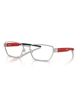 �X�N�[�f���A �t�F���[�� ���f�B�[�X �A�N�Z�T���[ �T���O���X�E�A�C�E�F�A Scuderia Ferrari Unisex Eyeglasses FZ7008 Brushed Silver �V���o�[