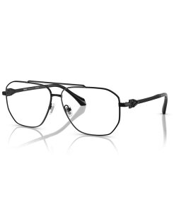 ���F���T�[�` �����Y �A�N�Z�T���[ �T���O���X�E�A�C�E�F�A Versace Men's Pilot Eyeglasses VE1307 Matte Black �u���b�N