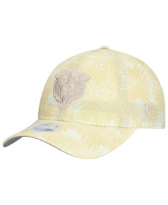 �j���[�G�� ���f�B�[�X �A�N�Z�T���[ �X�q New Era Women's Cream Chicago Bears Frond 9TWENTY Adjustable Hat Cream �N���[��