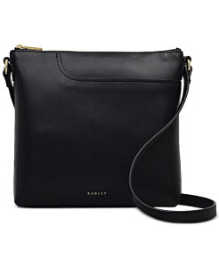 ���h���[ �����h�� ���f�B�[�X �o�b�O �~�j ���U�[ Radley London Pockets Mini Leather Ziptop Crossbody Bag Black �u���b�N