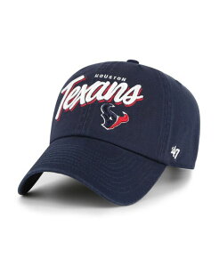 47 �u�����h ���f�B�[�X �A�N�Z�T���[ �X�q '47 Brand Women's Navy Houston Texans Ariana Clean Up Adjustable Hat Navy �l�C�r�[