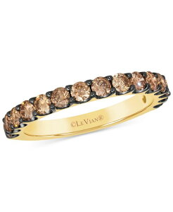 �� ���@�� ���f�B�[�X �A�N�Z�T���[ �����O Le Vian Chocolatier Chocolate Diamond Band (1 ct.w) in 14k Yellow Gold �C�G���[